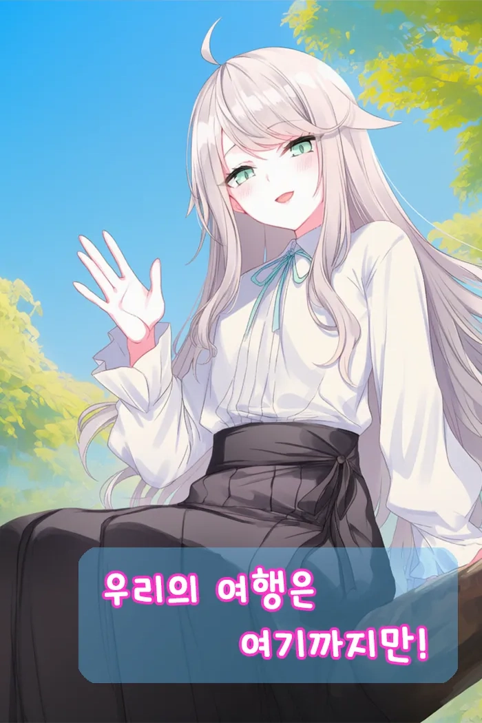 우리의 여행은 여기까지만!